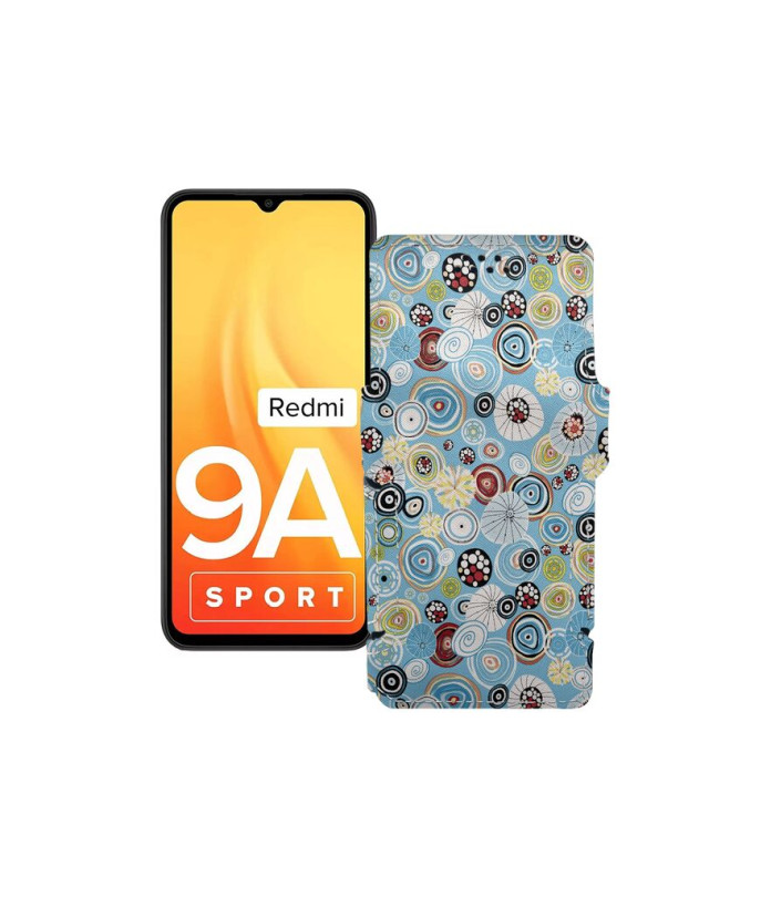 Чохол-книжка з екошкіри для телефону Xiaomi Redmi 9A Sport 2021