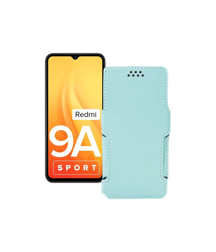 Чохол-книжка з екошкіри для телефону Xiaomi Redmi 9A Sport 2021