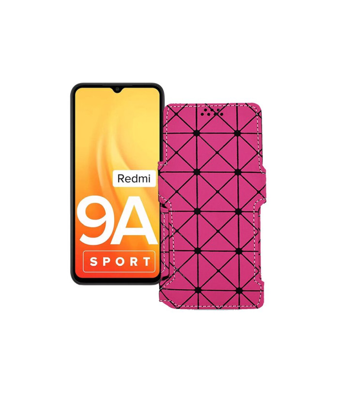 Чохол-книжка з екошкіри для телефону Xiaomi Redmi 9A Sport 2021