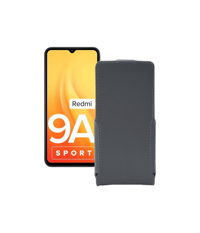 Чохол-флип з екошкіри для телефону Xiaomi Redmi 9A Sport 2021