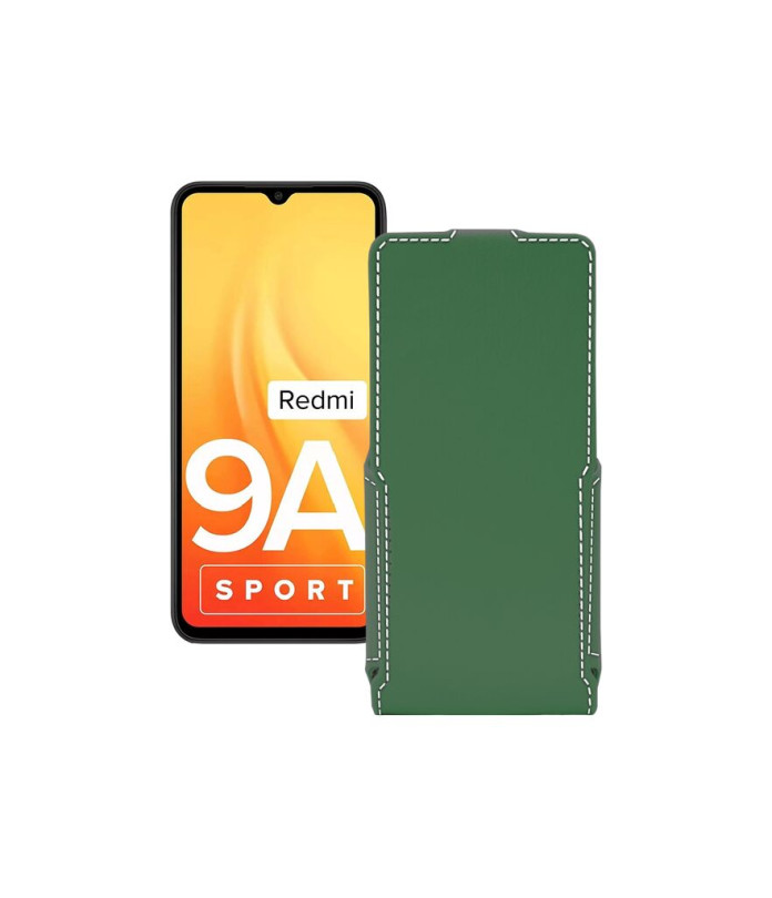 Чохол-флип з екошкіри для телефону Xiaomi Redmi 9A Sport 2021