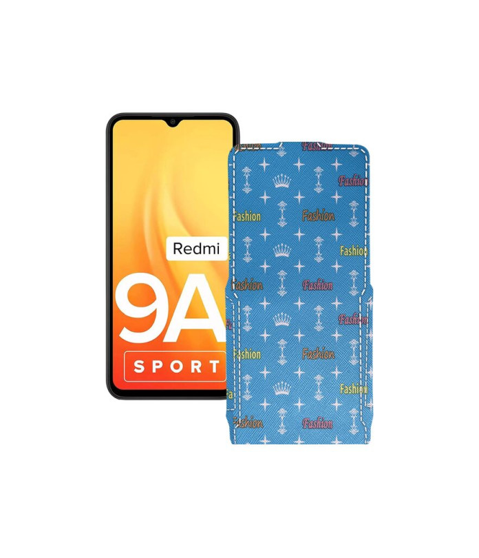 Чохол-флип з екошкіри для телефону Xiaomi Redmi 9A Sport 2021