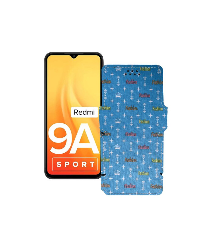 Чохол-книжка з екошкіри для телефону Xiaomi Redmi 9A Sport 2021