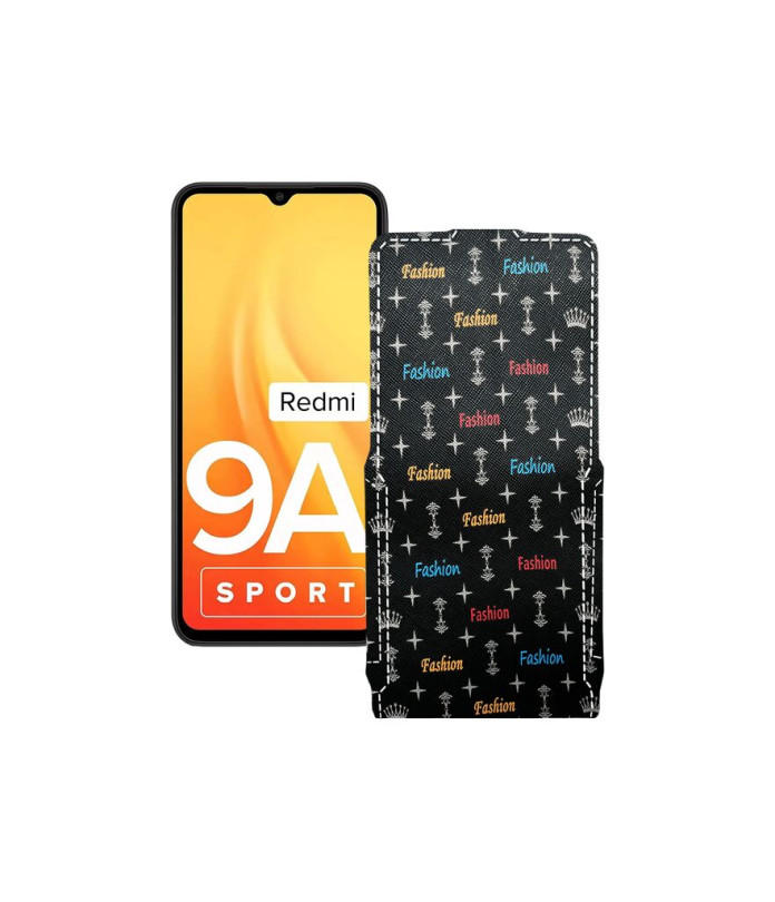 Чохол-флип з екошкіри для телефону Xiaomi Redmi 9A Sport 2021