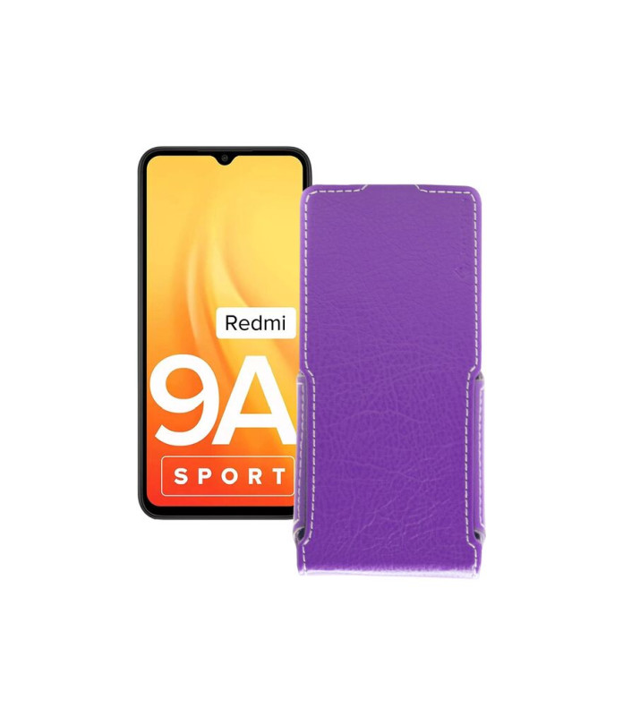 Чохол-флип з екошкіри для телефону Xiaomi Redmi 9A Sport 2021