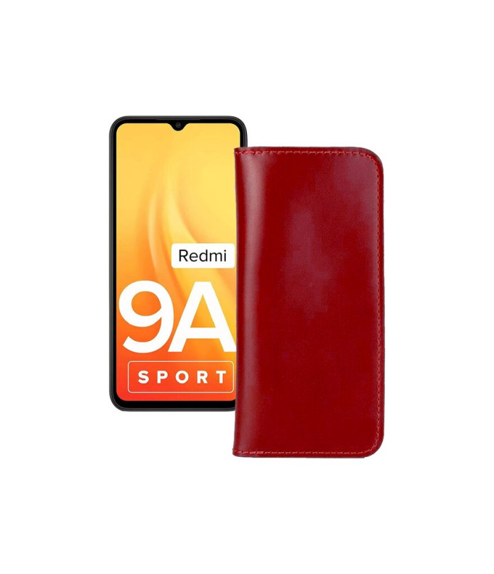 Портмоне з шкіри для телефону Xiaomi Redmi 9A Sport 2021