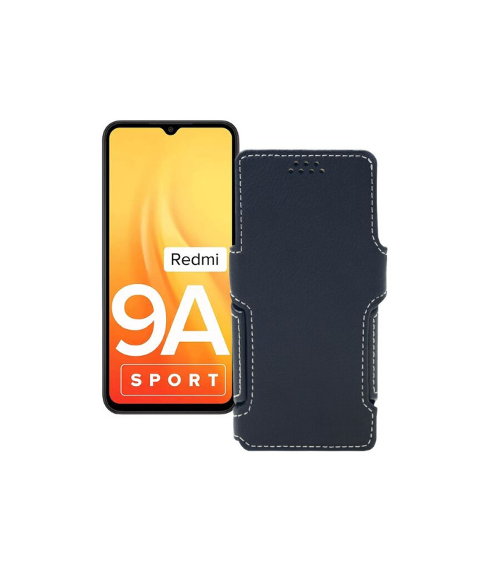 Чохол-книжка з екошкіри для телефону Xiaomi Redmi 9A Sport 2021