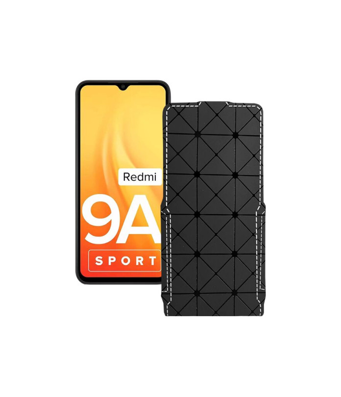 Чохол-флип з екошкіри для телефону Xiaomi Redmi 9A Sport 2021