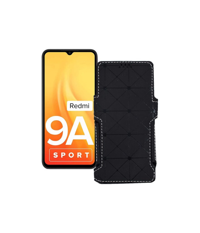 Чохол-книжка з екошкіри для телефону Xiaomi Redmi 9A Sport 2021