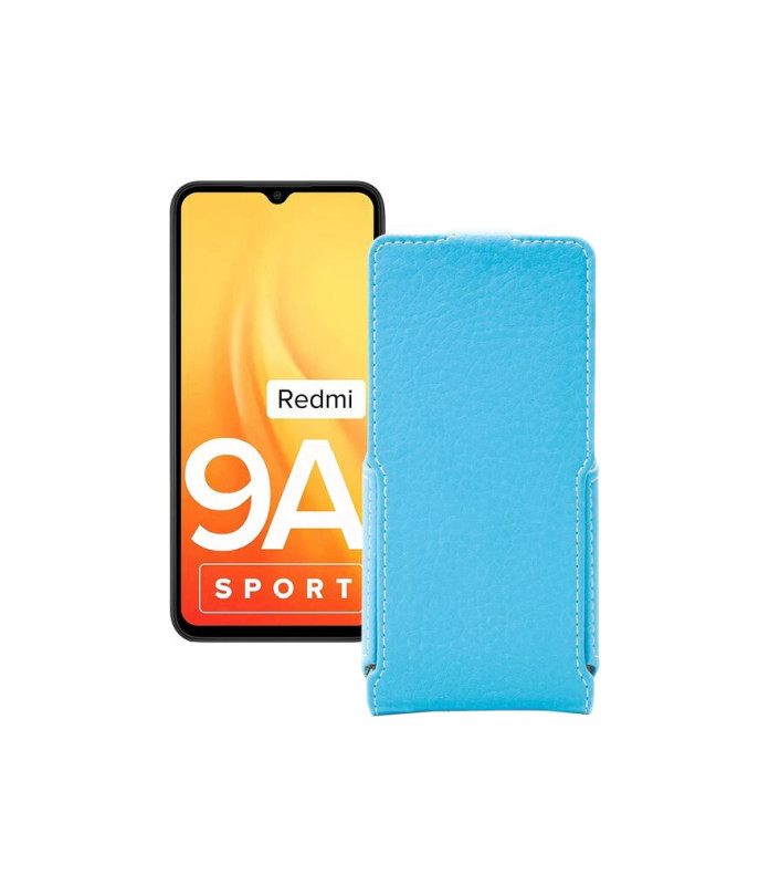 Чохол-флип з екошкіри для телефону Xiaomi Redmi 9A Sport 2021