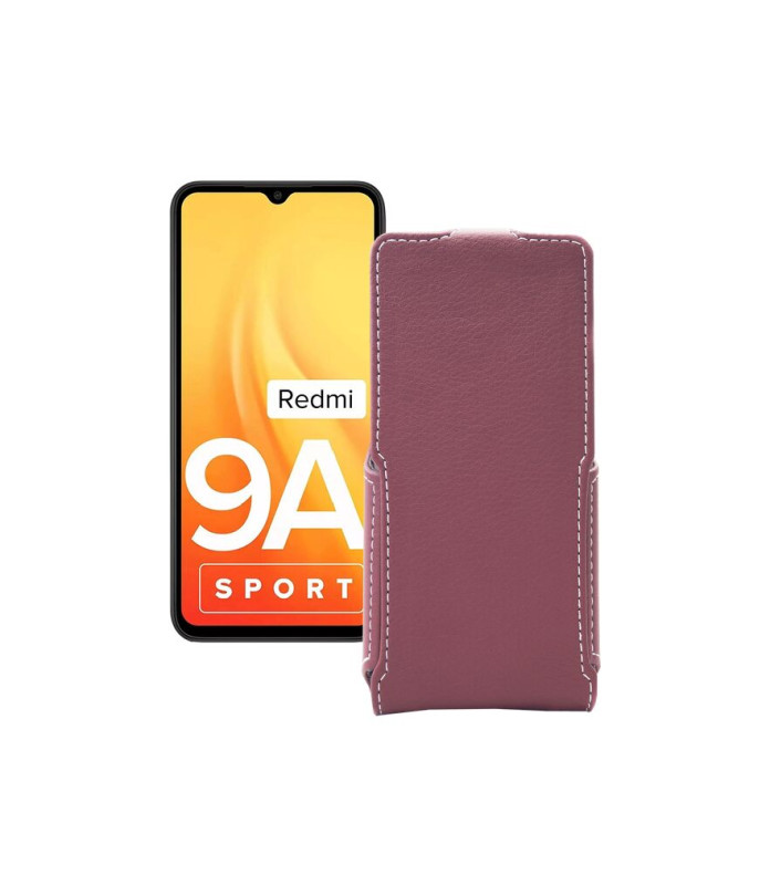 Чохол-флип з екошкіри для телефону Xiaomi Redmi 9A Sport 2021