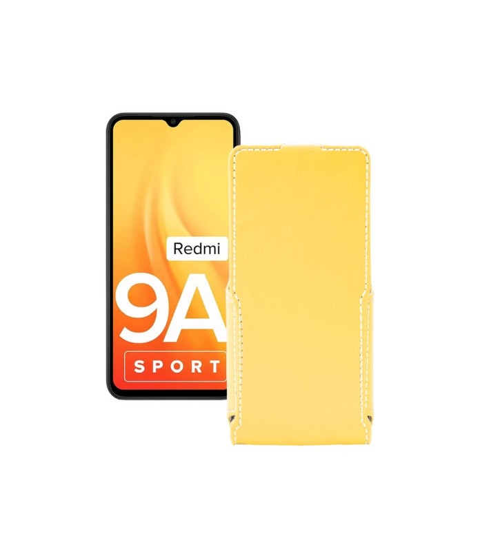 Чохол-флип з екошкіри для телефону Xiaomi Redmi 9A Sport 2021