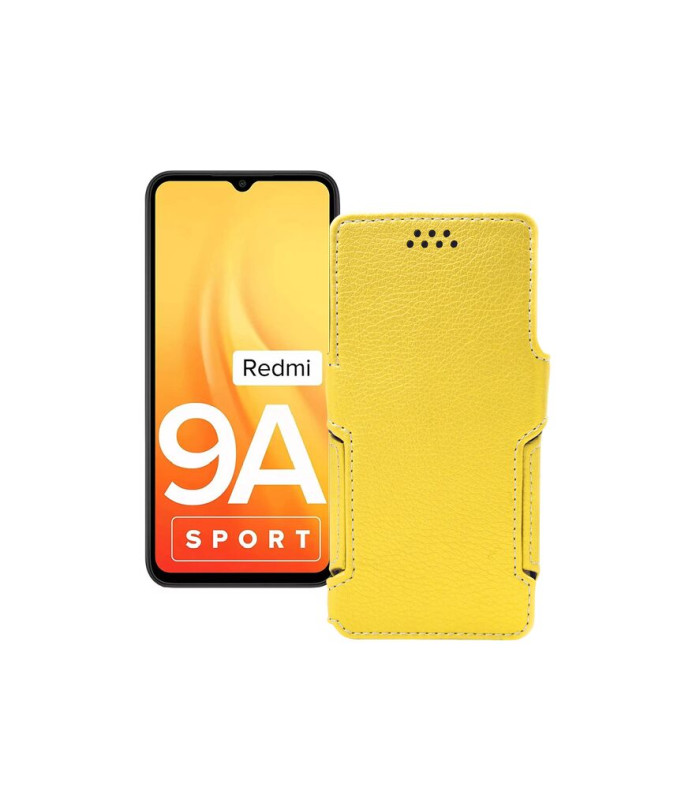 Чохол-книжка з екошкіри для телефону Xiaomi Redmi 9A Sport 2021