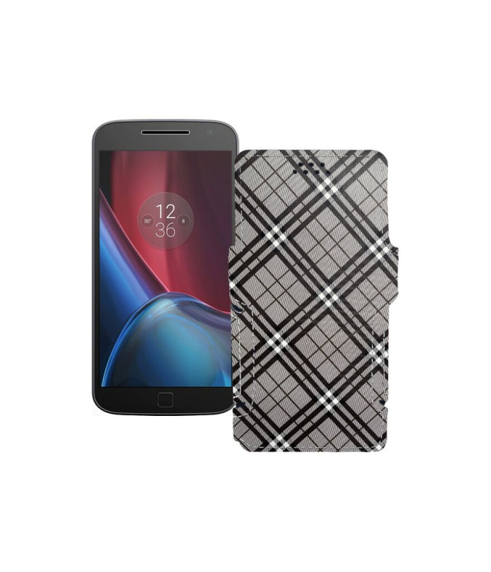 Чохол-книжка з екошкіри для телефону Motorola G4 Plus