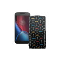 Чохол-флип з екошкіри для телефону Motorola G4 Plus