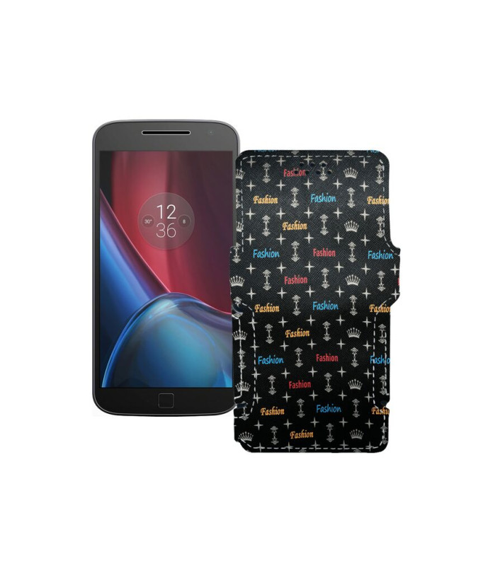 Чохол-книжка з екошкіри для телефону Motorola G4 Plus