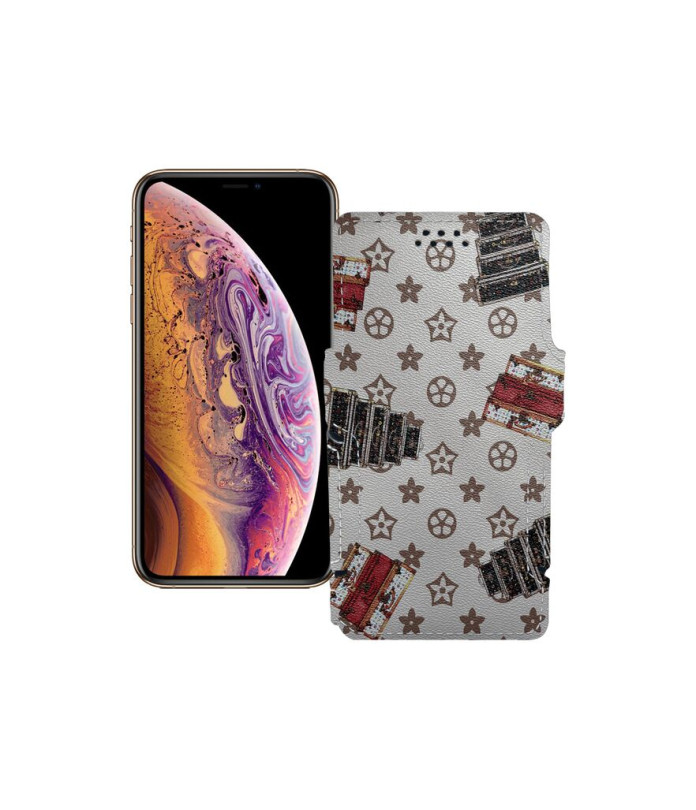 Чохол-книжка з екошкіри для телефону Apple iPhone XS