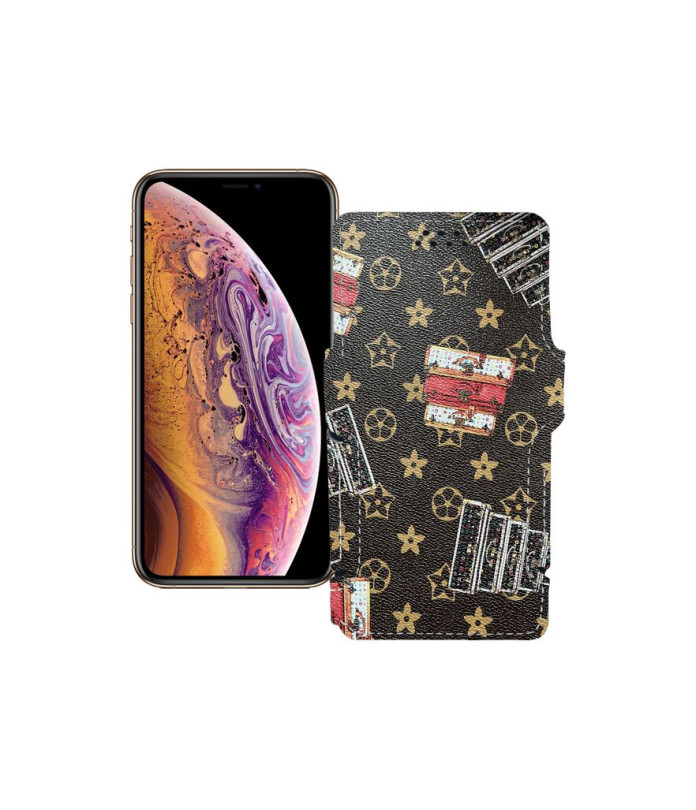 Чохол-книжка з екошкіри для телефону Apple iPhone XS