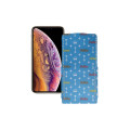 Чохол-флип з екошкіри для телефону Apple iPhone XS