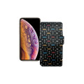 Чохол-книжка з екошкіри для телефону Apple iPhone XS