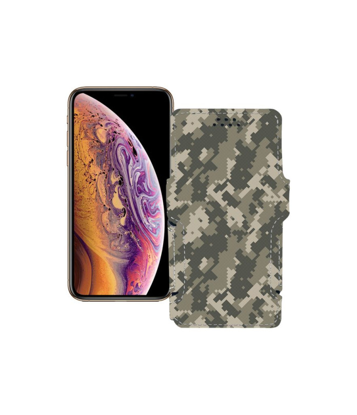 Чохол-книжка з екошкіри для телефону Apple iPhone XS