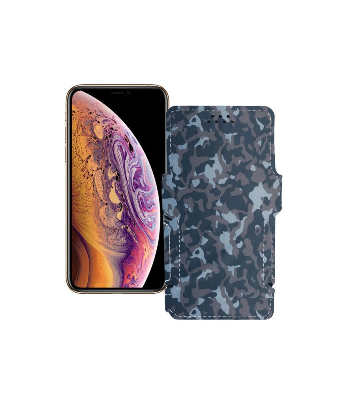 Чохол-книжка з екошкіри для телефону Apple iPhone XS