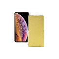 Чохол-флип з екошкіри для телефону Apple iPhone XS