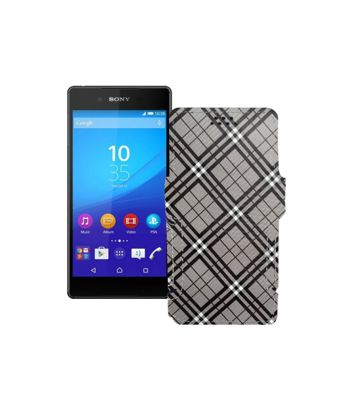 Чохол-книжка з екошкіри для телефону Sony Xperia Z3 Plus E6553