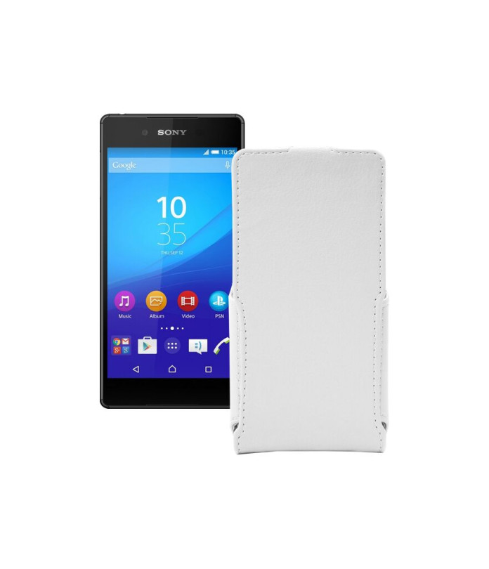 Чохол-флип з екошкіри для телефону Sony Xperia Z3 Plus E6553