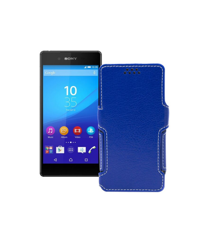 Чохол-книжка з екошкіри для телефону Sony Xperia Z3 Plus E6553