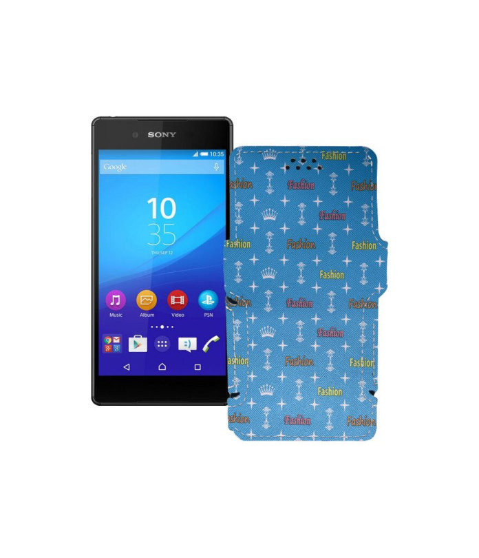 Чохол-книжка з екошкіри для телефону Sony Xperia Z3 Plus E6553