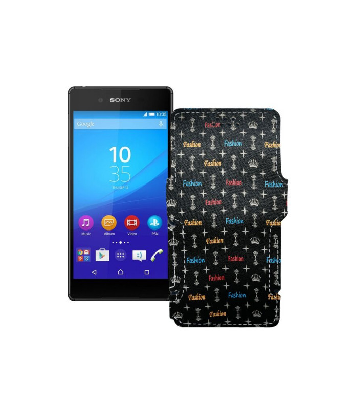 Чохол-книжка з екошкіри для телефону Sony Xperia Z3 Plus E6553