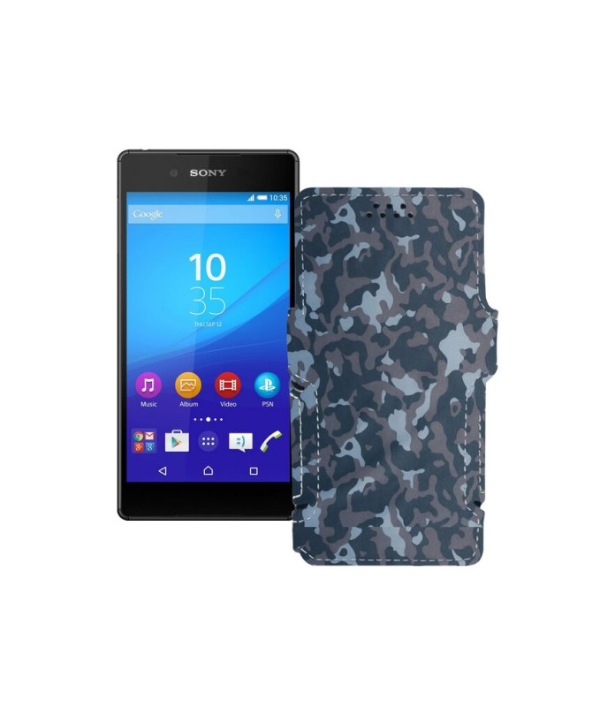 Чохол-книжка з екошкіри для телефону Sony Xperia Z3 Plus E6553