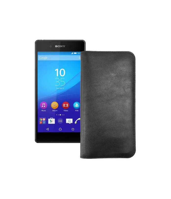 Портмоне з шкіри для телефону Sony Xperia Z3 Plus E6553