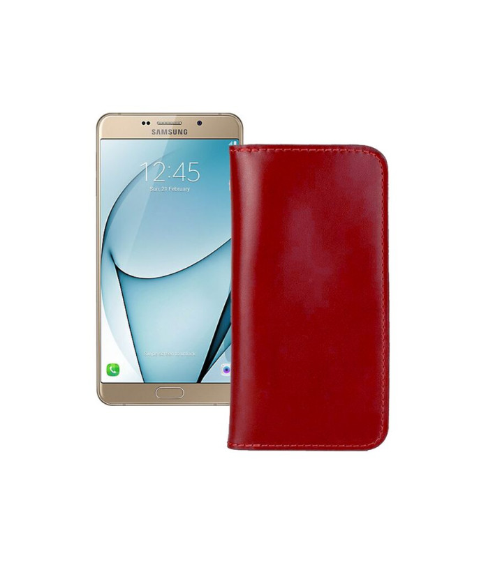 Портмоне з шкіри для телефону Samsung Galaxy A9 Pro (A9100)