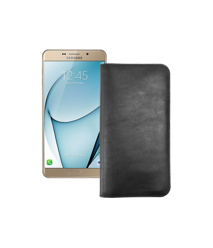 Портмоне з шкіри для телефону Samsung Galaxy A9 Pro (A9100)