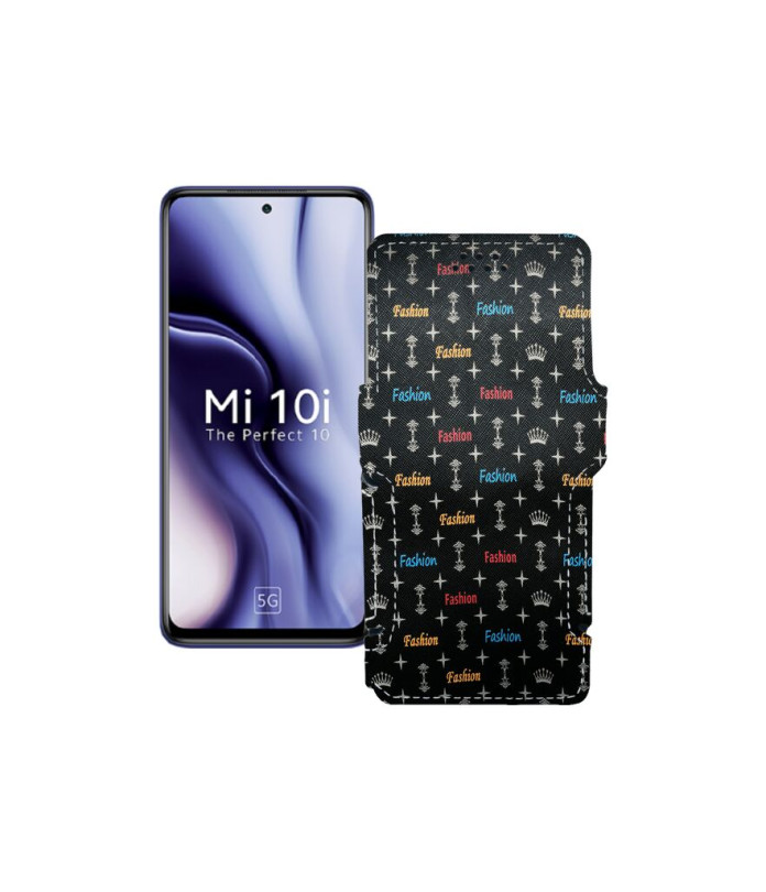 Чохол-книжка з екошкіри для телефону Xiaomi Mi 10i 5G 2020