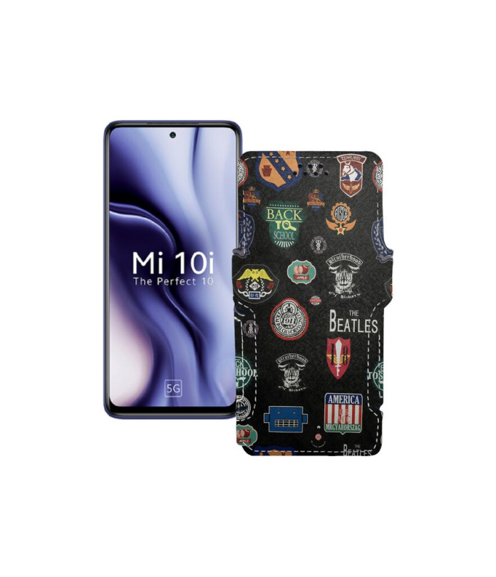 Чохол-книжка з екошкіри для телефону Xiaomi Mi 10i 5G 2020