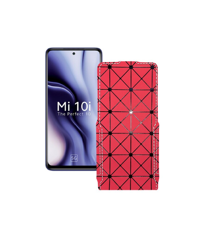 Чохол-флип з екошкіри для телефону Xiaomi Mi 10i 5G 2020