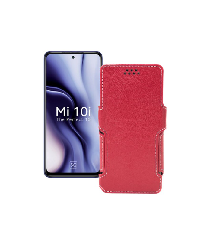 Чохол-книжка з екошкіри для телефону Xiaomi Mi 10i 5G 2020