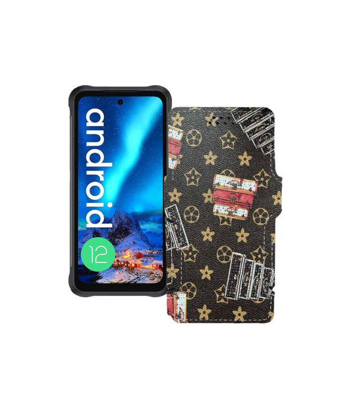 Чохол-книжка з екошкіри для телефону UMiDIGI Bison 2 (Bison 2 Pro)