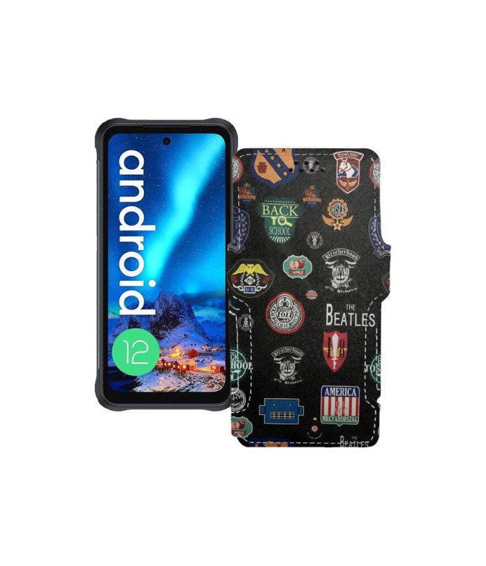 Чохол-книжка з екошкіри для телефону UMiDIGI Bison 2 (Bison 2 Pro)