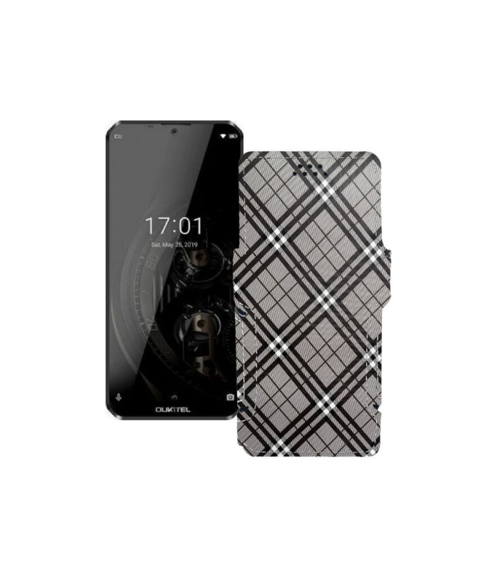 Чохол-книжка з екошкіри для телефону Oukitel K12