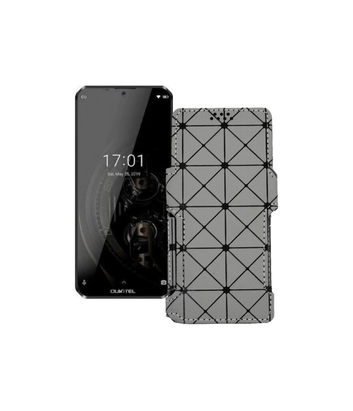 Чохол-книжка з екошкіри для телефону Oukitel K12