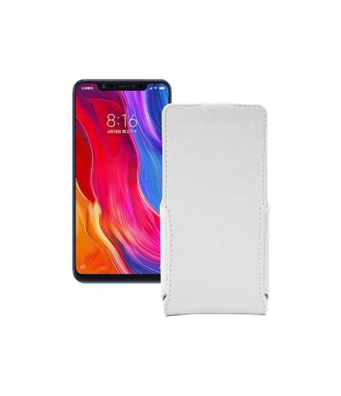 Чохол-флип з екошкіри для телефону Xiaomi mi 8