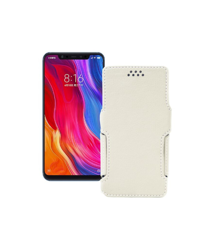 Чохол-книжка з екошкіри для телефону Xiaomi mi 8