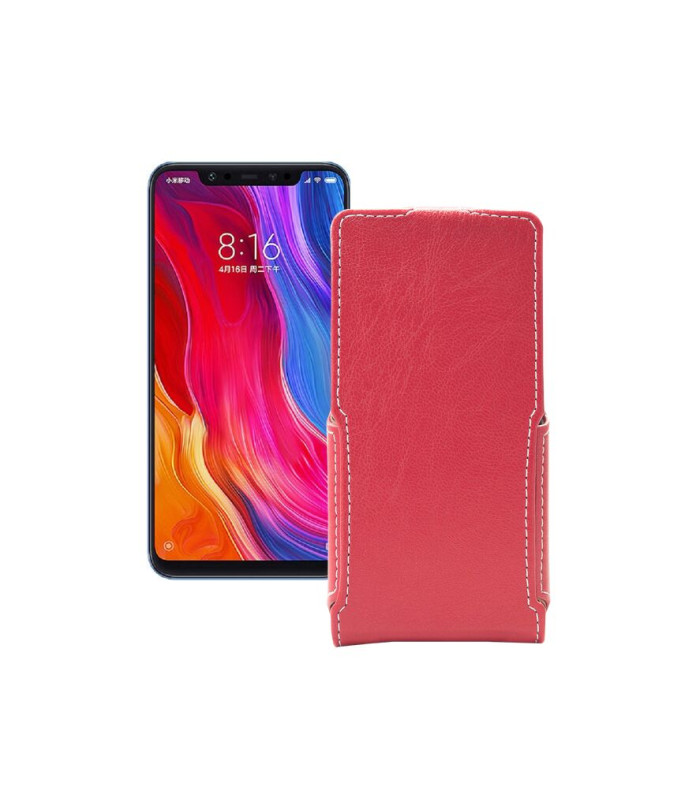 Чохол-флип з екошкіри для телефону Xiaomi mi 8