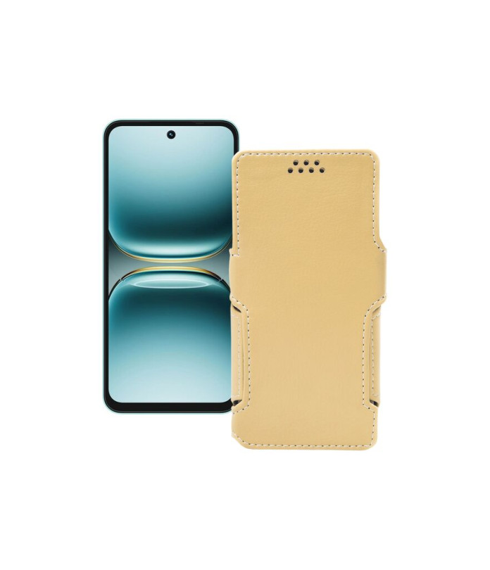 Чохол-книжка з екошкіри для телефону Tecno Spark Go 2