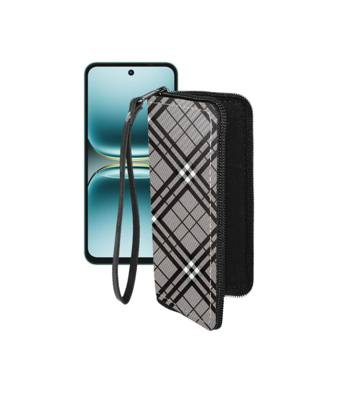 Чохол-гаманець з екошкіри для телефону Tecno Spark Go 2