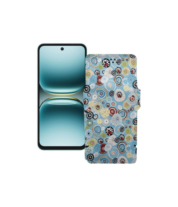 Чохол-книжка з екошкіри для телефону Tecno Spark Go 2